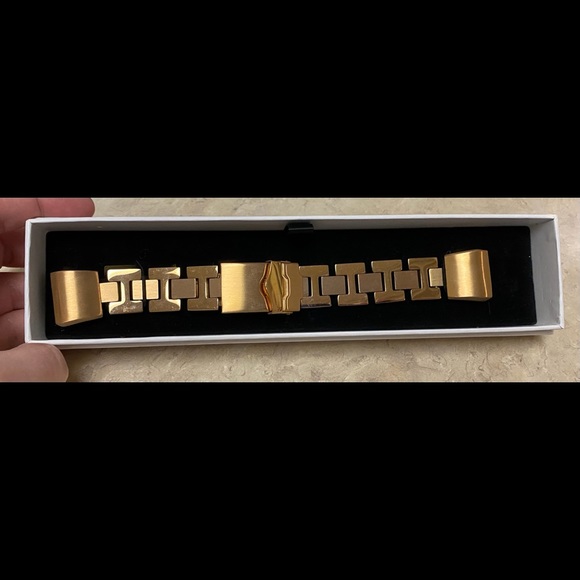 Fitjewels Gold and Silver Fitbit Charge2 Bands - Picture 2 of 6